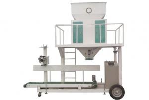 Pneumatic grain packing scale double scale